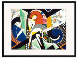 Gerahmter Kunstdruck Die Gewitterwolke