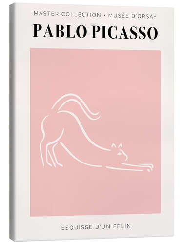 Obraz na płótnie Picasso - Esquisse d'un félin