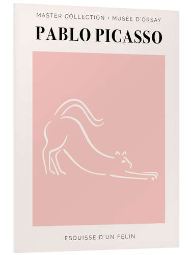 Obraz na PCV Picasso - Esquisse d'un félin