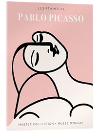 Quadro em acrílico  Picasso - Les femmes