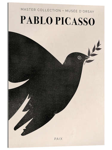 Stampa su plexi-alluminio Pablo Picasso - Paix