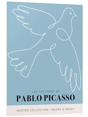 Obraz na PCV Pablo Picasso - Les colombes
