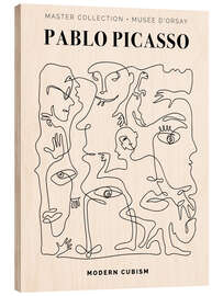 Puutaulu Picasso - Modern Cubism