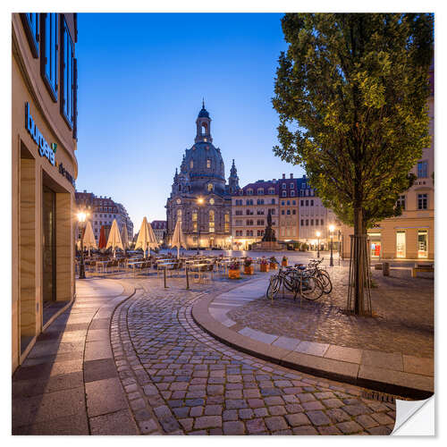 Sisustustarra Frauenkirche on Neumarkt in Dresden
