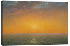 Canvas print Sunset on the Sea