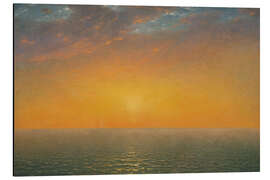 Magnettafel Sonnenuntergang am Meer