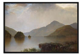 Gerahmter Kunstdruck Lake George
