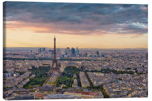 Lerretsbilde Evening in Paris