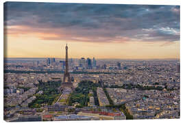 Lærredsbillede Evening in Paris