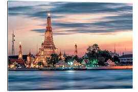 Gallery print Arun Wat Sunset