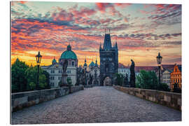 Gallery print Charles Bridge Sunrise