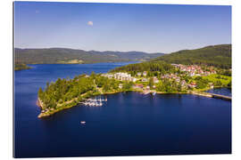 Gallery print Schluchsee in the Black Forest from a bird&#039;s eye view