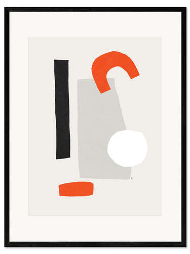 Framed art print Paper Cuts II