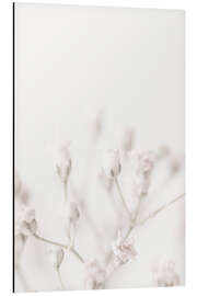 Tableau en aluminium Small pink flowers