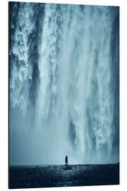 Magnettafel Sei wie Wasser