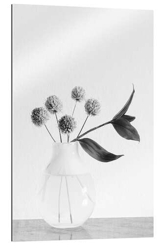 Gallery print Vase with chive flower