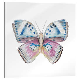 Gallery print Pink and Powder Blue Butterfly