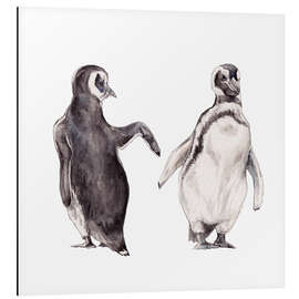 Magnettafel Pinguin Gossip