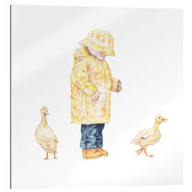 Gallery print Rainy Day with Ducks