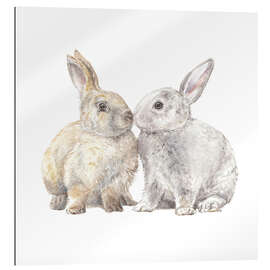 Gallery print Snuggle Bunnies