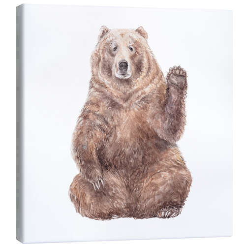 Canvas print Bruno the Brown Bear