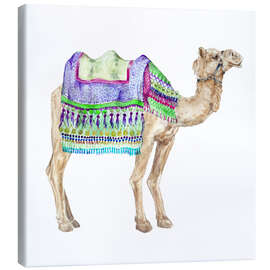 Tableau sur toile Colorful Camel