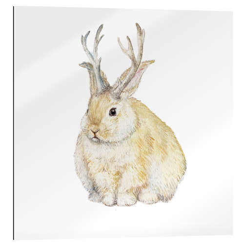 Galleritryck Grumpy Jackalope