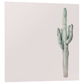 Foam board print Saguaro Cactus