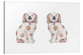 Magnettafel Staffordshire Hunde
