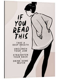 Magnettafel If you read this...