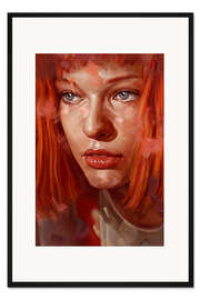 Gerahmter Kunstdruck Das fünfte Element