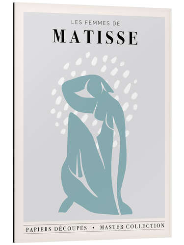 Stampa su alluminio Henri Matisse - Inspiré de découpages III