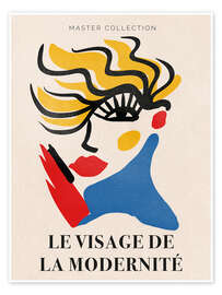 Poster Le Visage de la modernité II