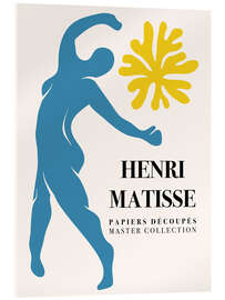 Akrylglastavla Henri Matisse - Papiers Découpés