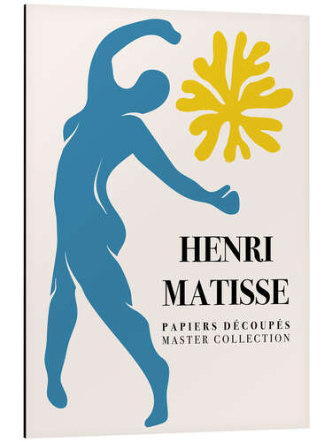 Quadro em alumínio Henri Matisse - Papiers Découpés