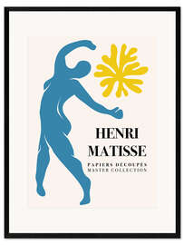 Stampa artistica con cornice Henri Matisse - Papiers Découpés