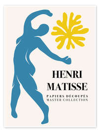 Poster Henri Matisse - Papiers Découpés