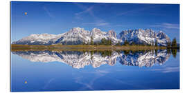 Gallery Print Ausblick auf den Wilden Kaiser in Tirol