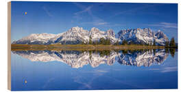 Puutaulu View of the Wilder Kaiser in Tyrol