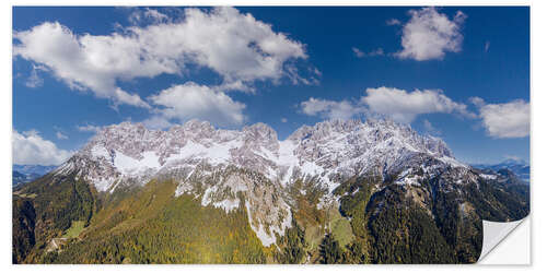 Wandsticker Herbst am Wilder Kaiser in Tirol