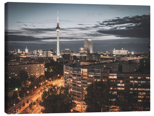 Canvas-taulu Berlin at night number 2