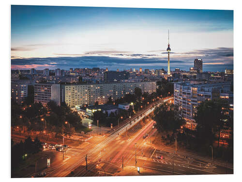 Tableau en PVC Berlin Square of the United Nations