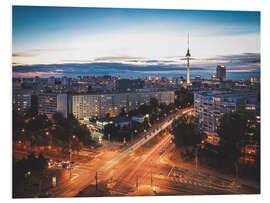 Foam board print Berlin Square of the United Nations