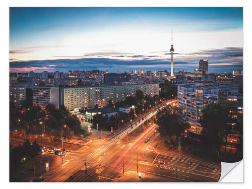 Wandsticker Berlin -Platz der Vereinten Nationen