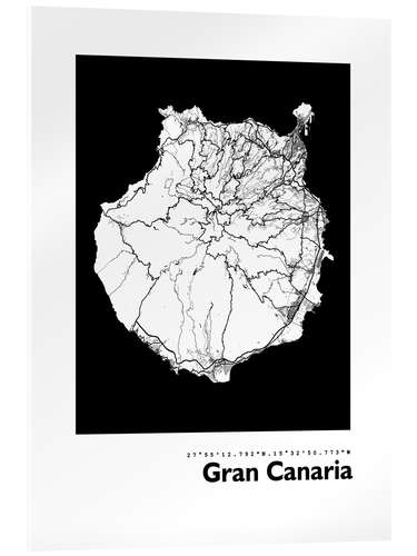 Akrylbilde Gran Canaria