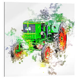 Gallery print Vintage Deutz tractor