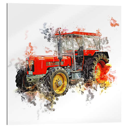 Galleriprint Vintage tractor Schlueter