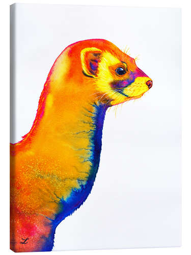 Canvas print Polecat
