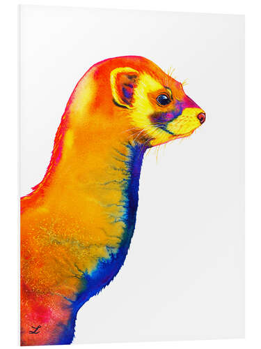 Foam board print Polecat