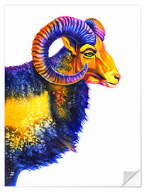 Wall sticker Mouflon